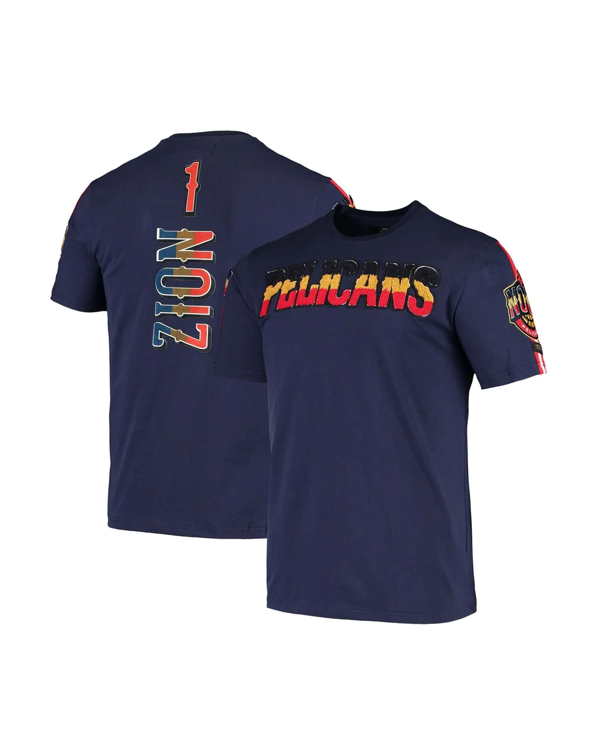 Men's Zion Williamson Navy New Orleans Pelicans Player T-shirt