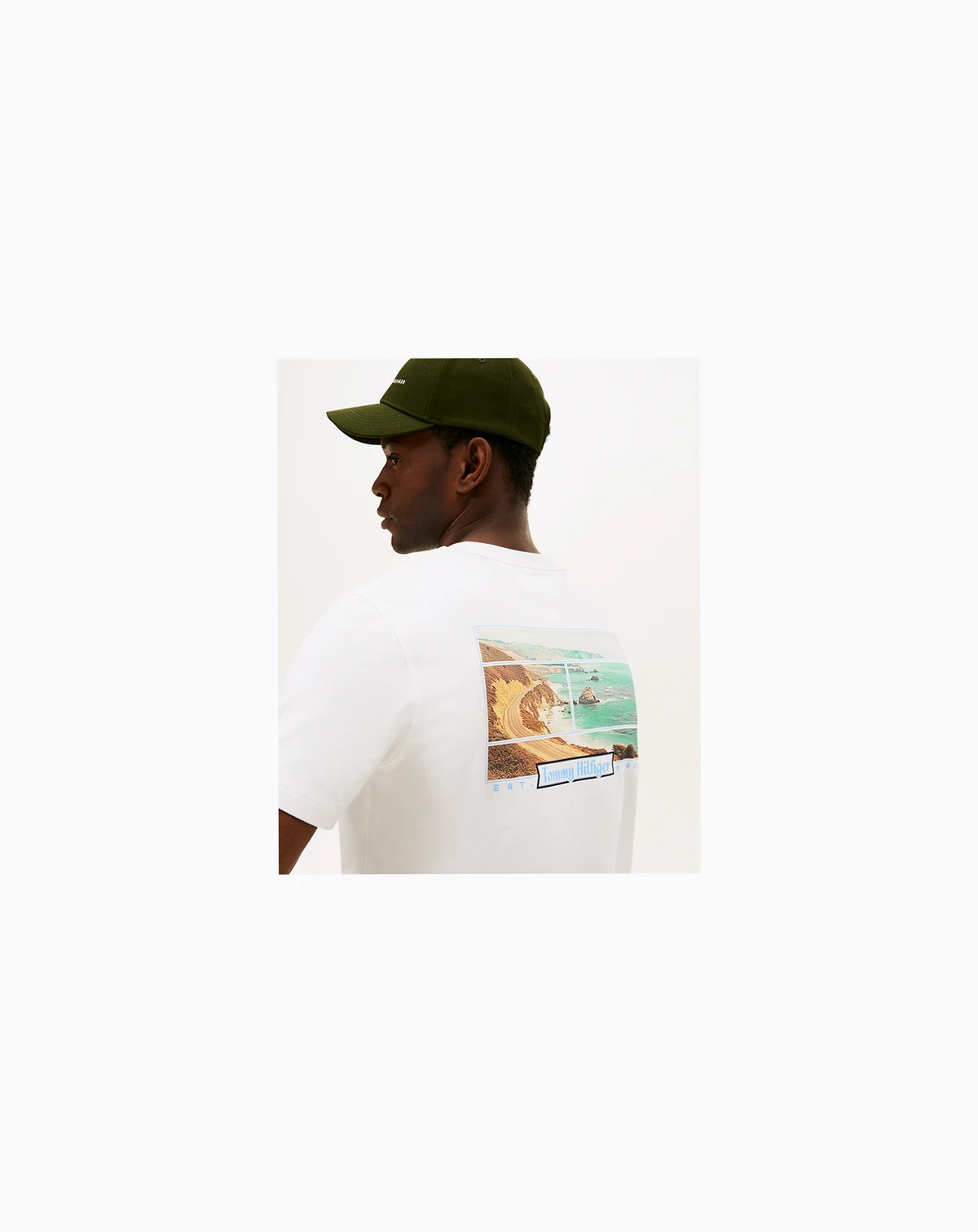 Men's Coast Photo Print T-Shirt