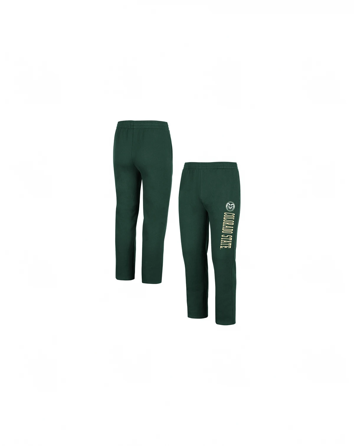 Men's Green Colorado State Rams Fleece Pants