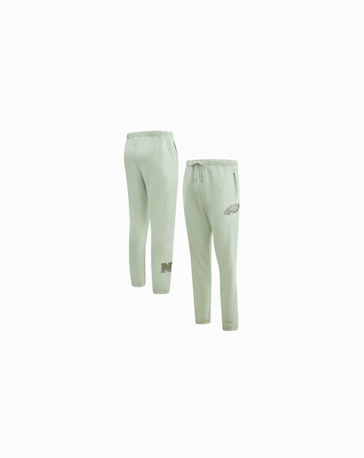 Men's Light Green Philadelphia Eagles Neutral Fleece Sweatpants