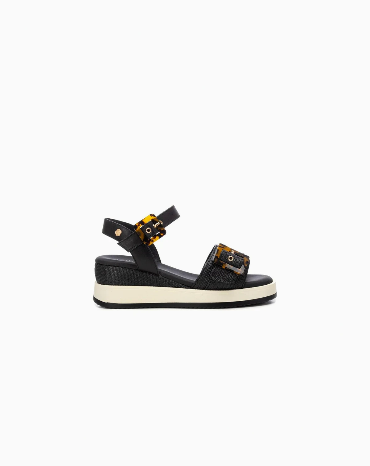 Carmela Leather Women's Wedge Sandals By XTI