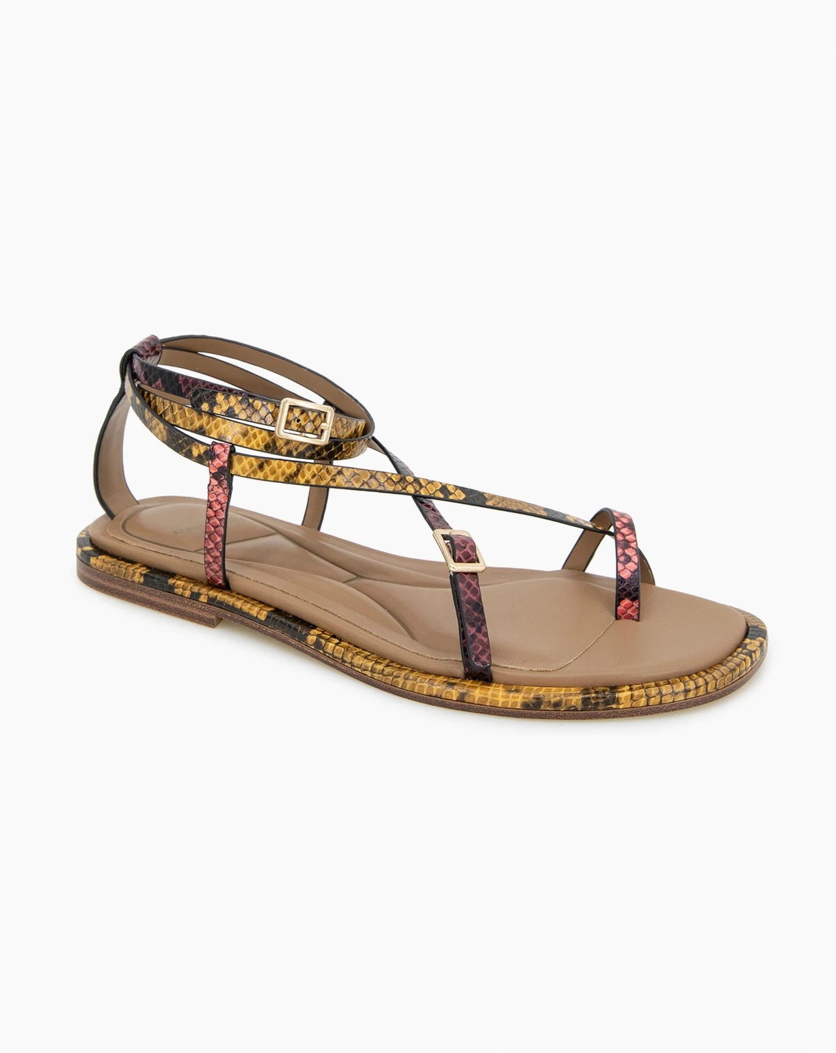 Women's Paros Square Toe Flat Sandals