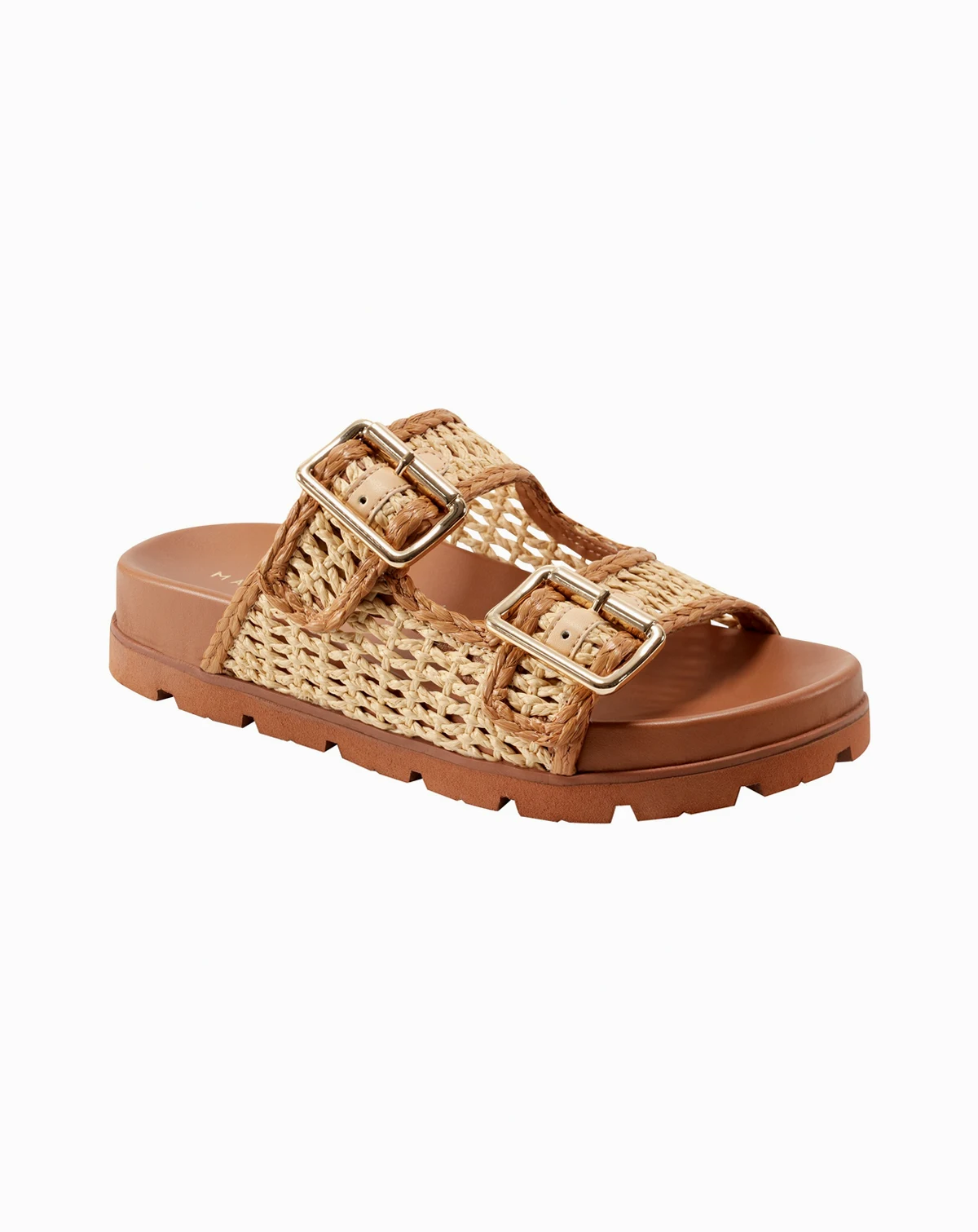 Women's Mylan Woven Buckle Straps Flat Sandals