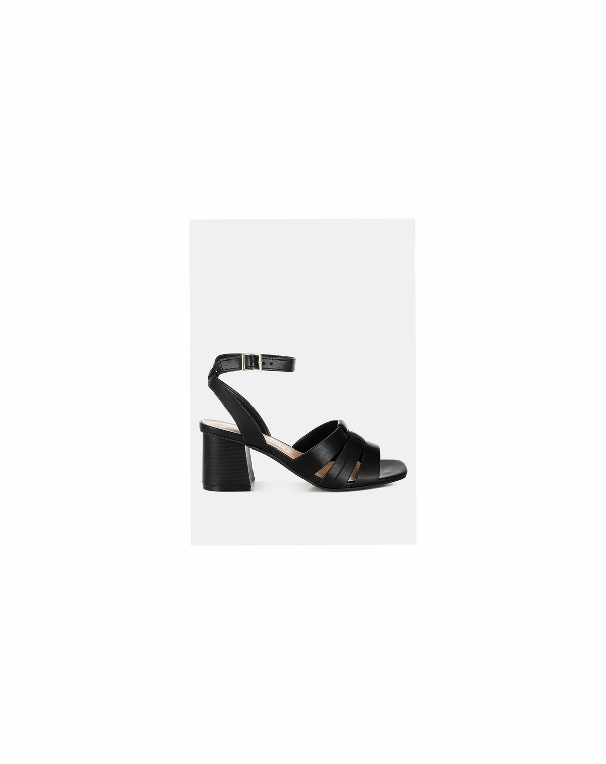 Womens Signora Pin Buckle Ankle Strap Sandals