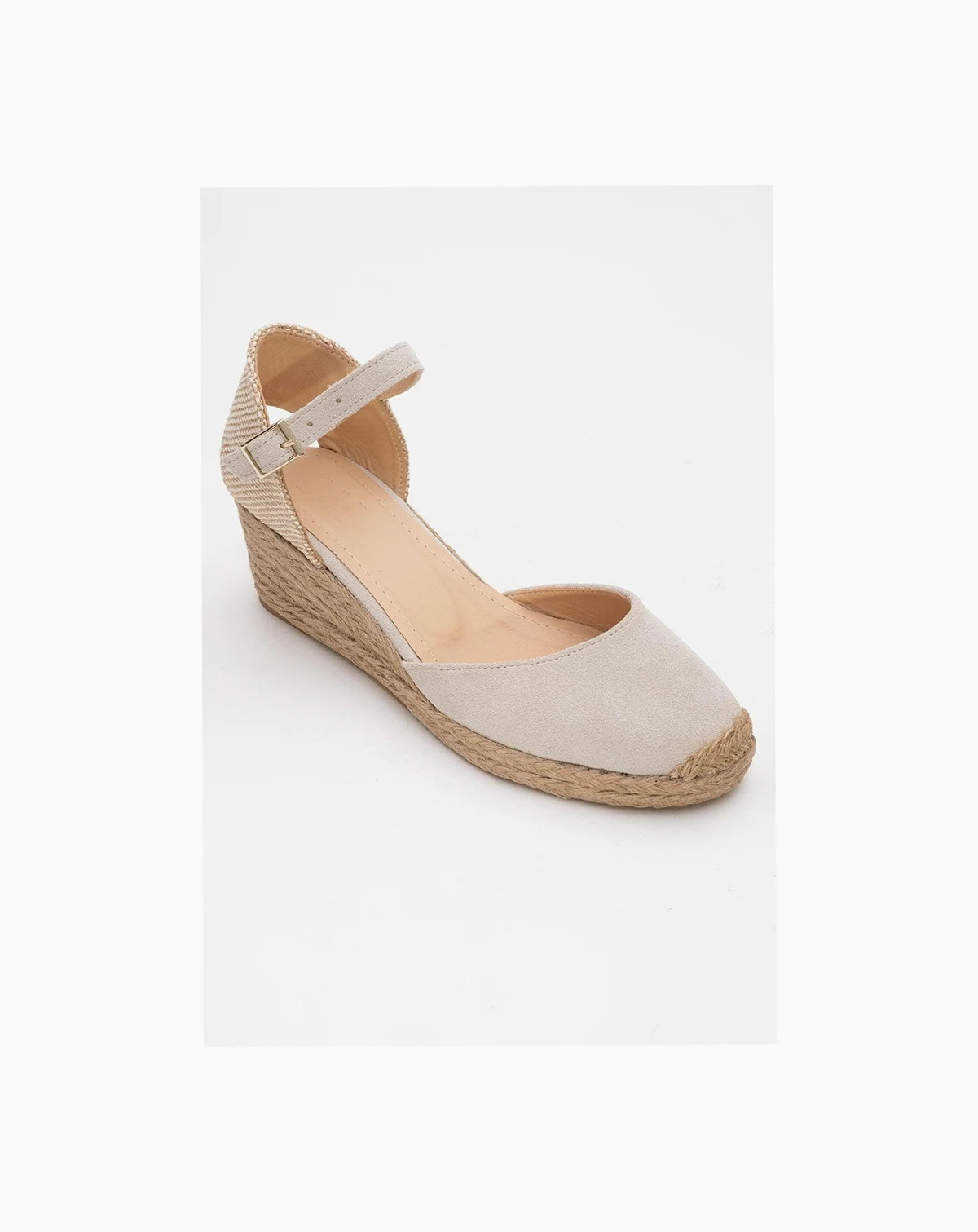 Aldea Leather Platform Espadrille (Women)