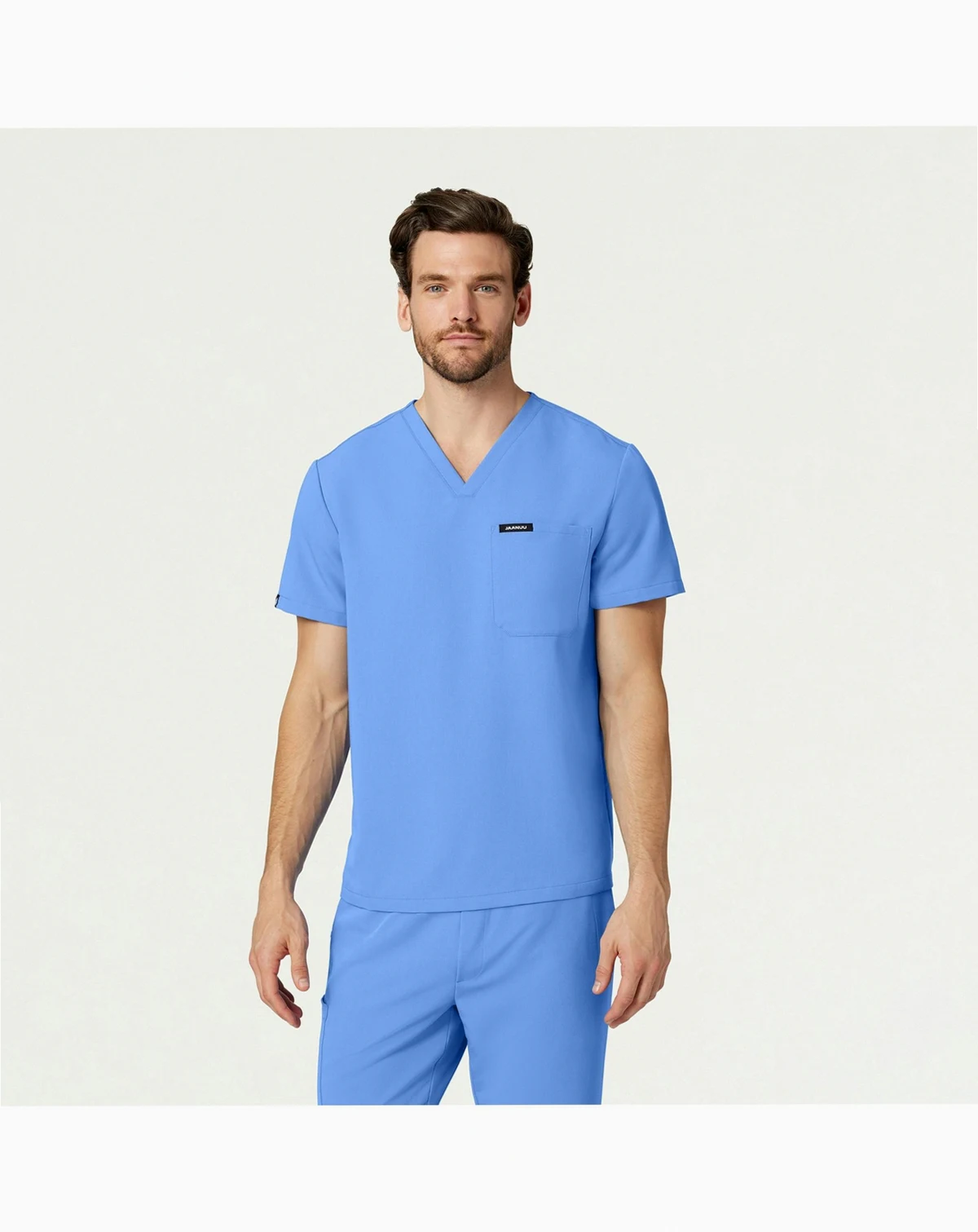Men's Holmes 1-Pocket Classic V-Neck Scrub Top