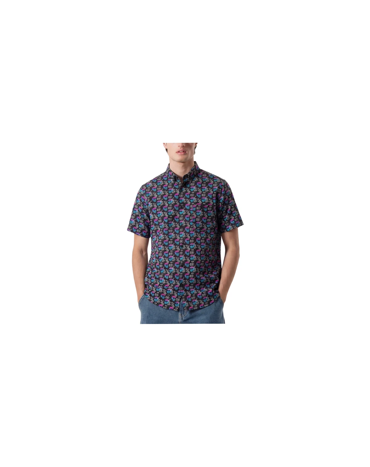 Men's Geo Palm Shirt