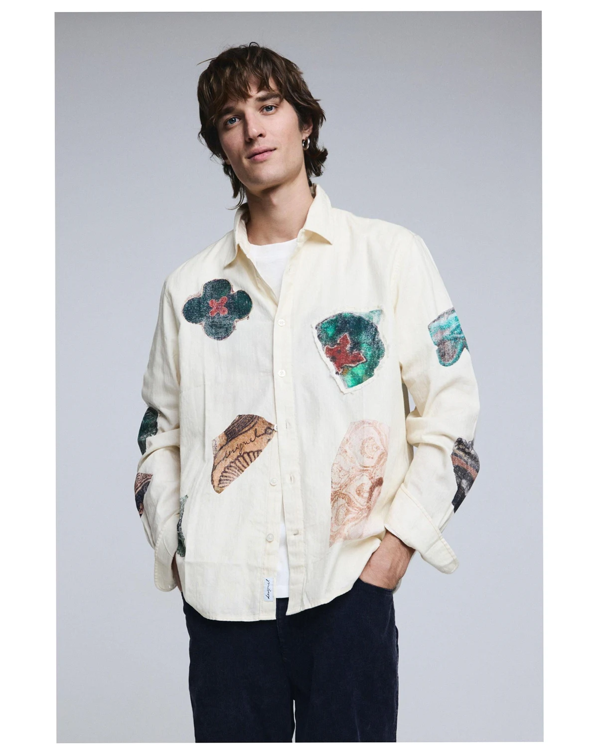 Men's Mosaic Patch Shirt