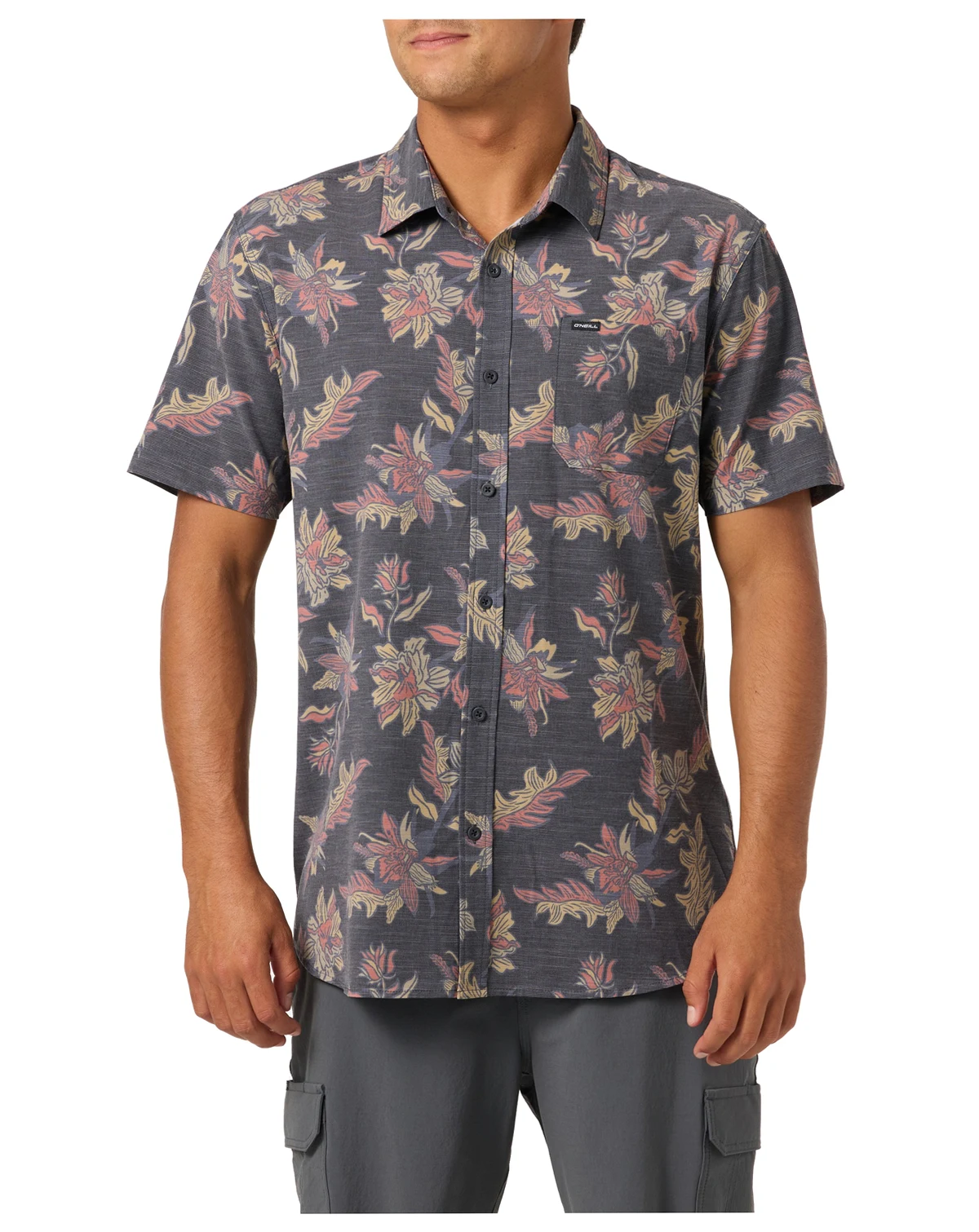 Men's Printed Short-Sleeve Shirt