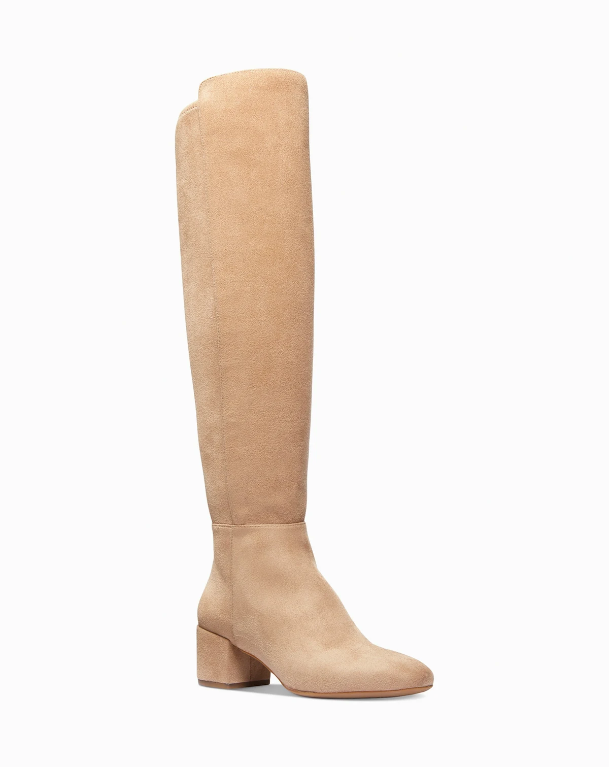 Women's Braden Zip Up Suede Knee High Boots