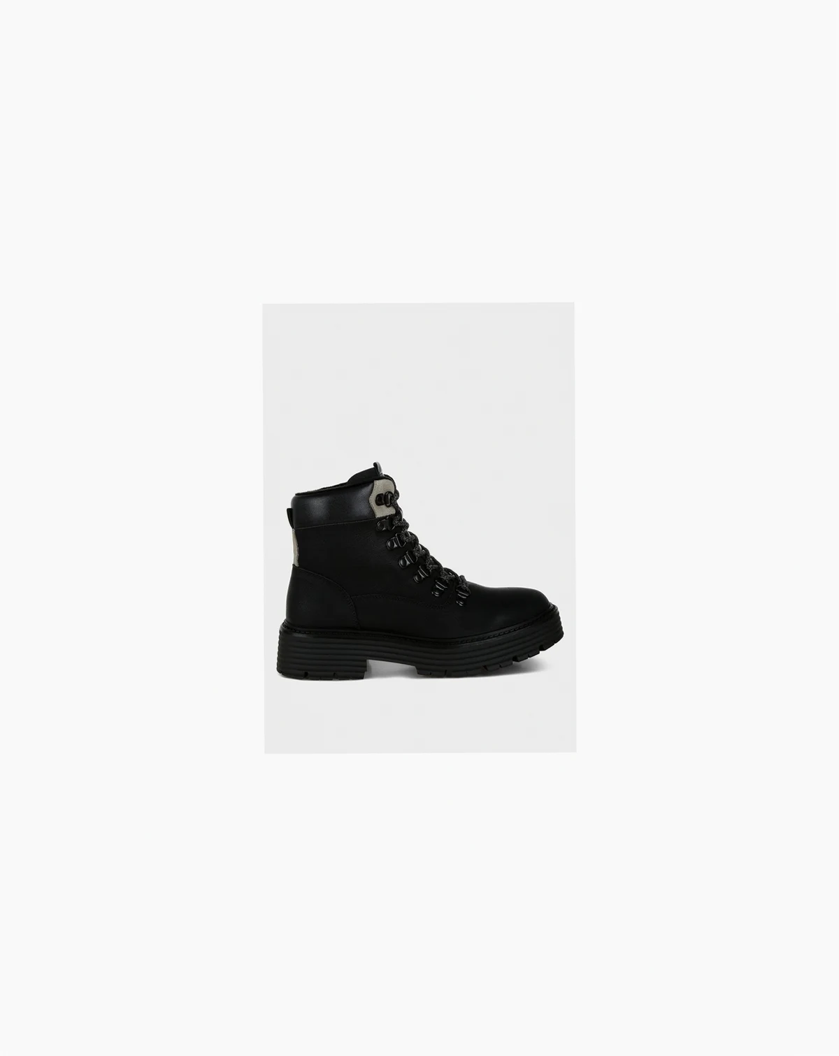 Womens Boskoff Lace-Up Chunky Warm Ankle Boots