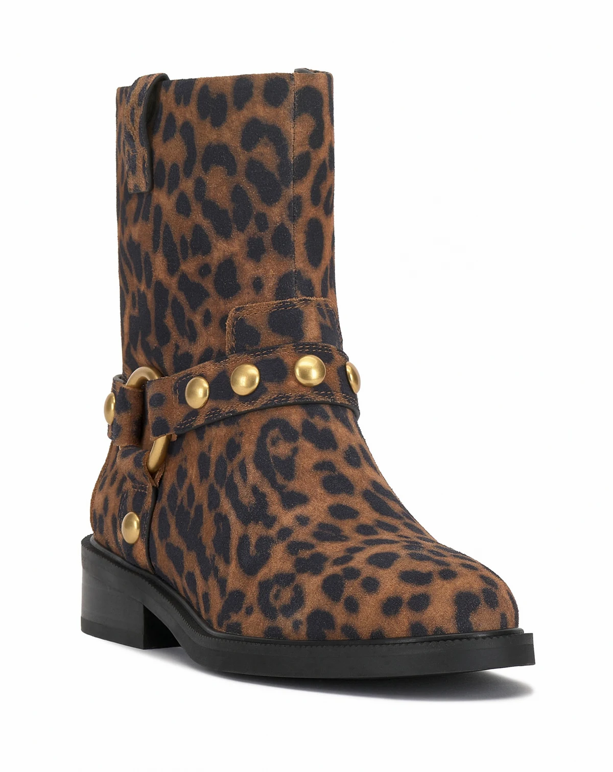 Women's Amais Studded Harness Moto Booties
