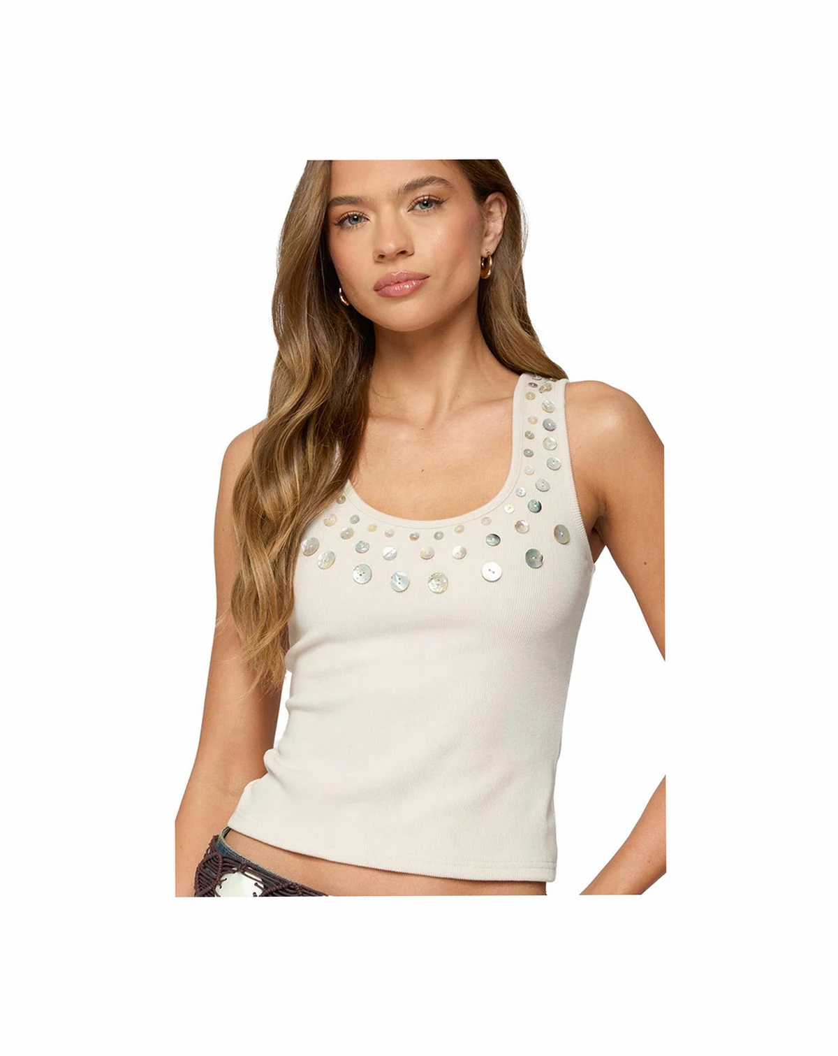Women's Beach Babe Scoop Tank Top
