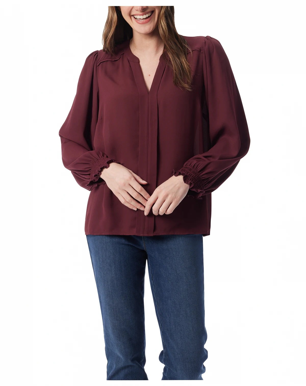 Women's Pleated Top