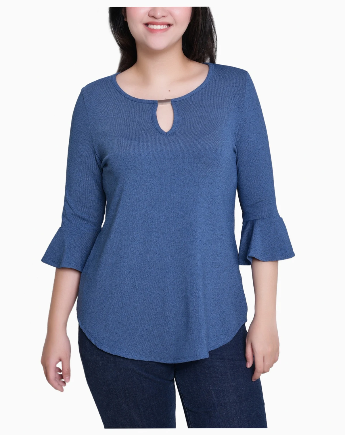Women's 3/4 Bell Sleeve Pullover Top