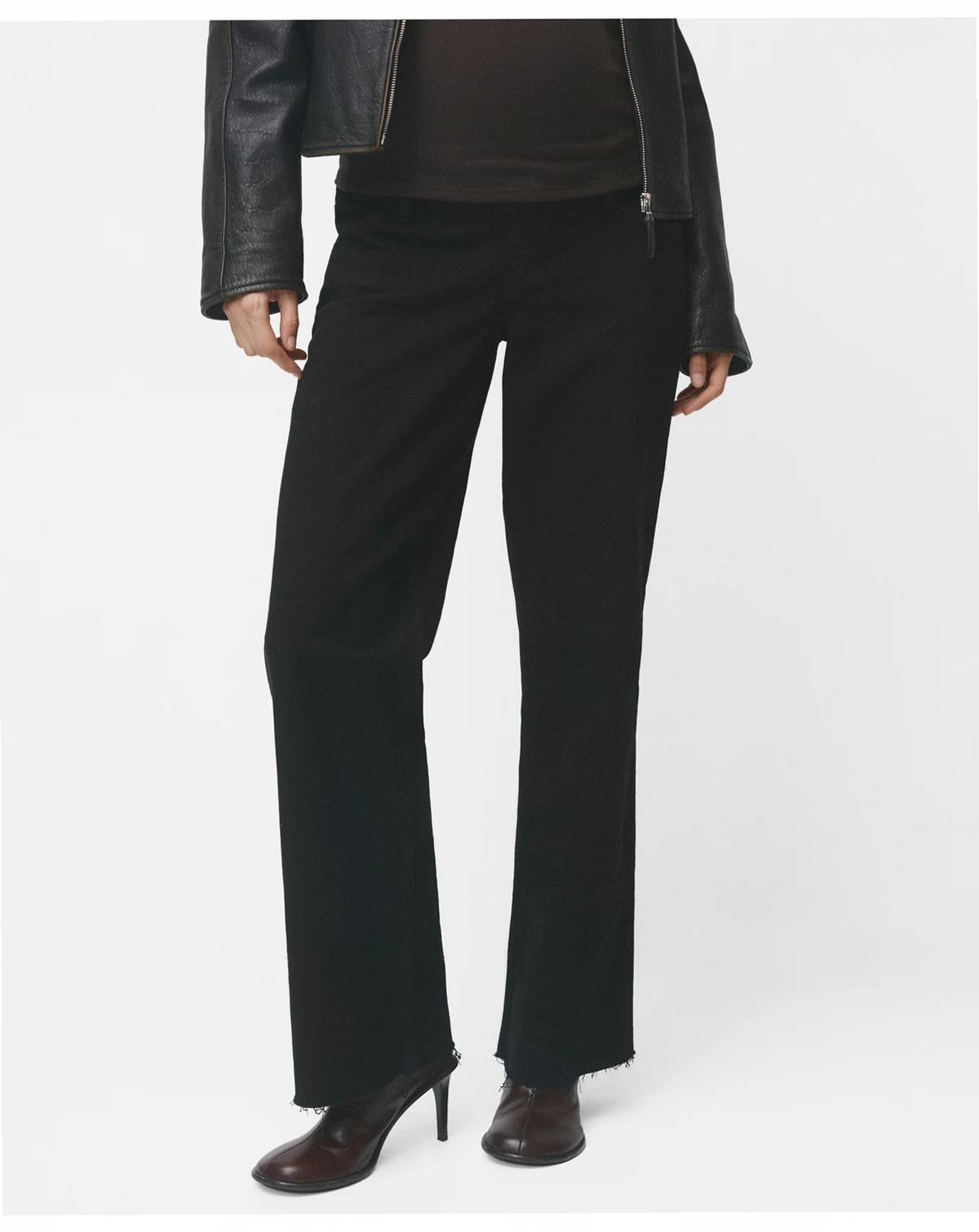 Women's Wide-Leg Maternity Jeans