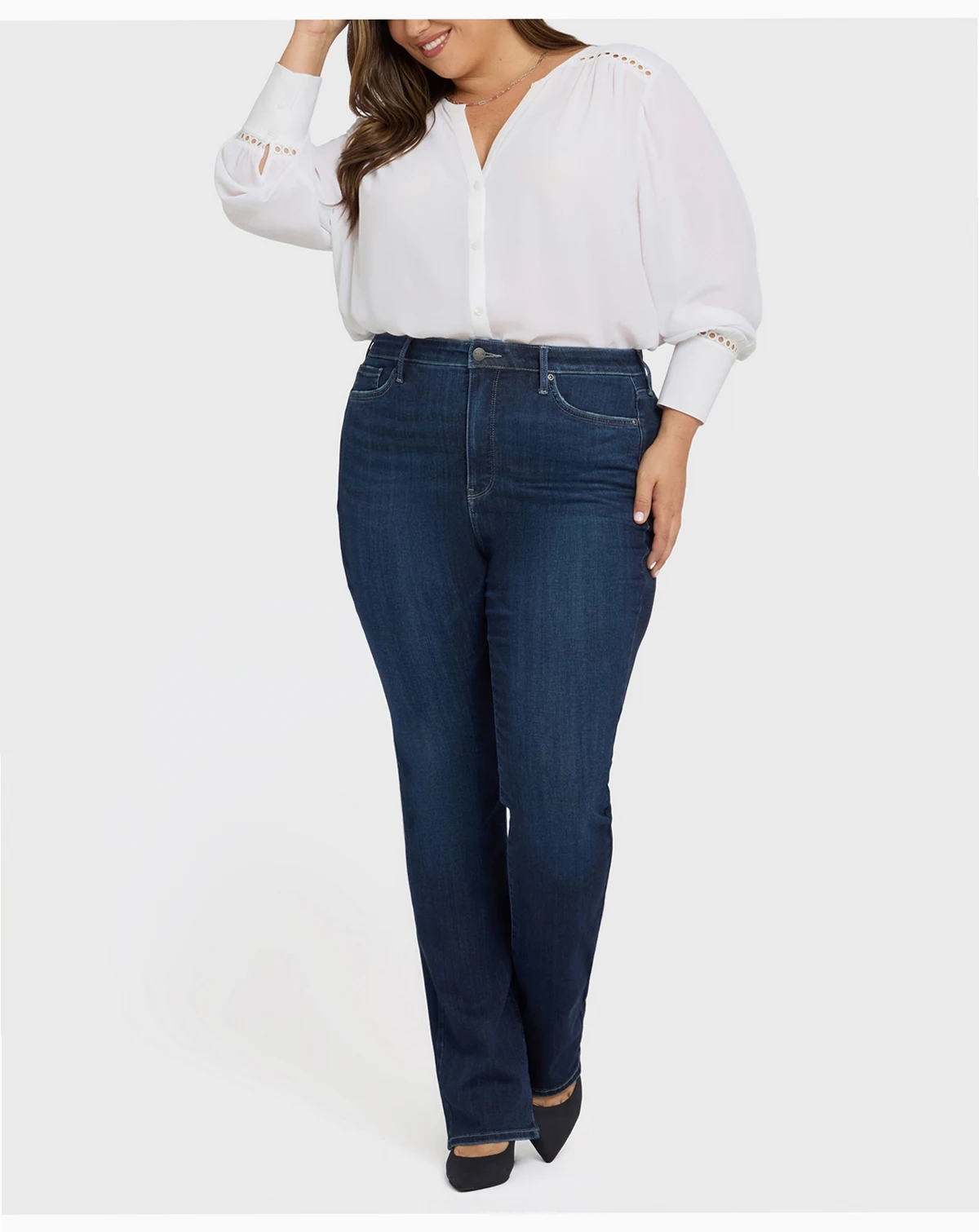 Plus Size Billie Mini Bootcut Jeans
