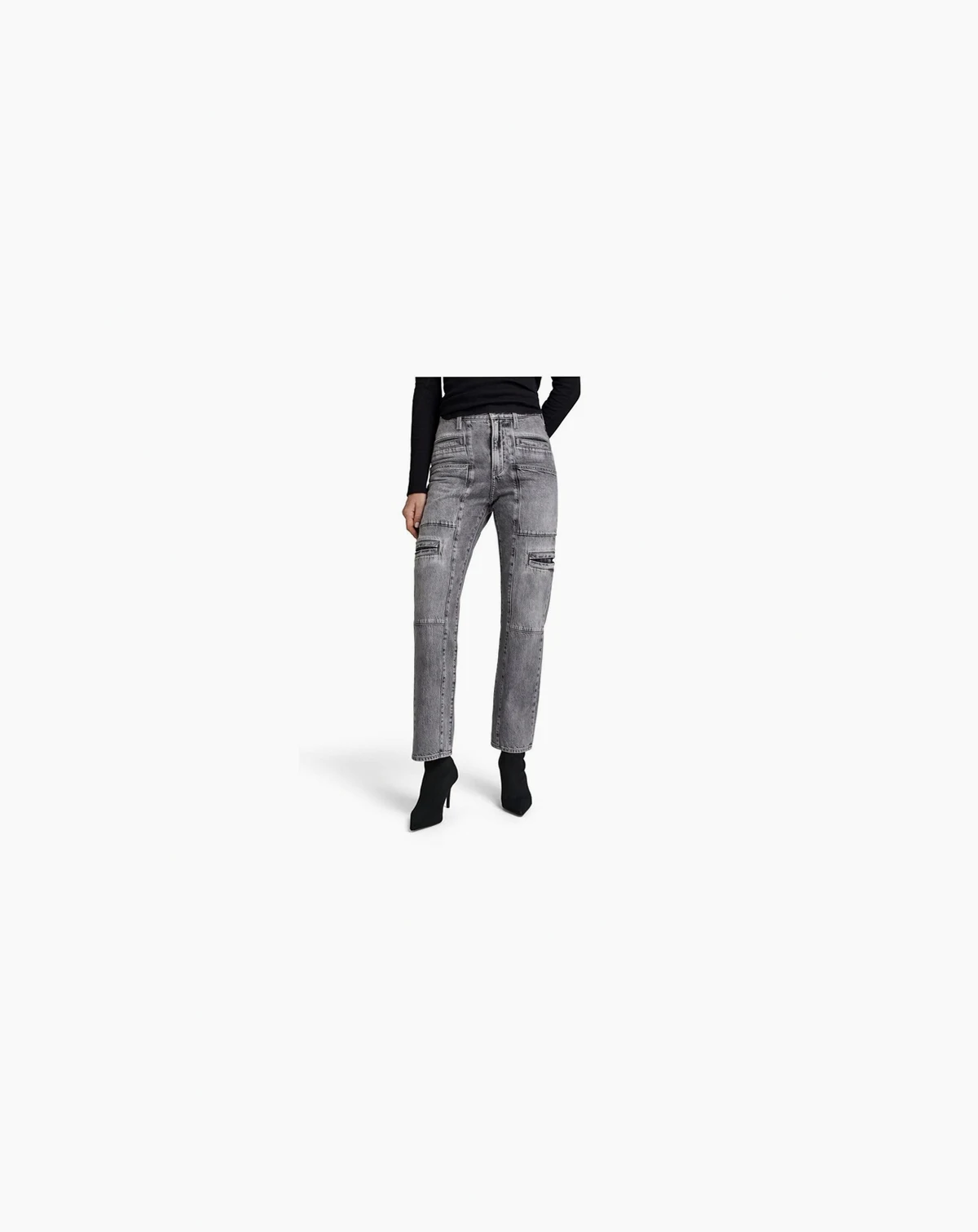 Women's Viktoria Utility High Straight Jeans