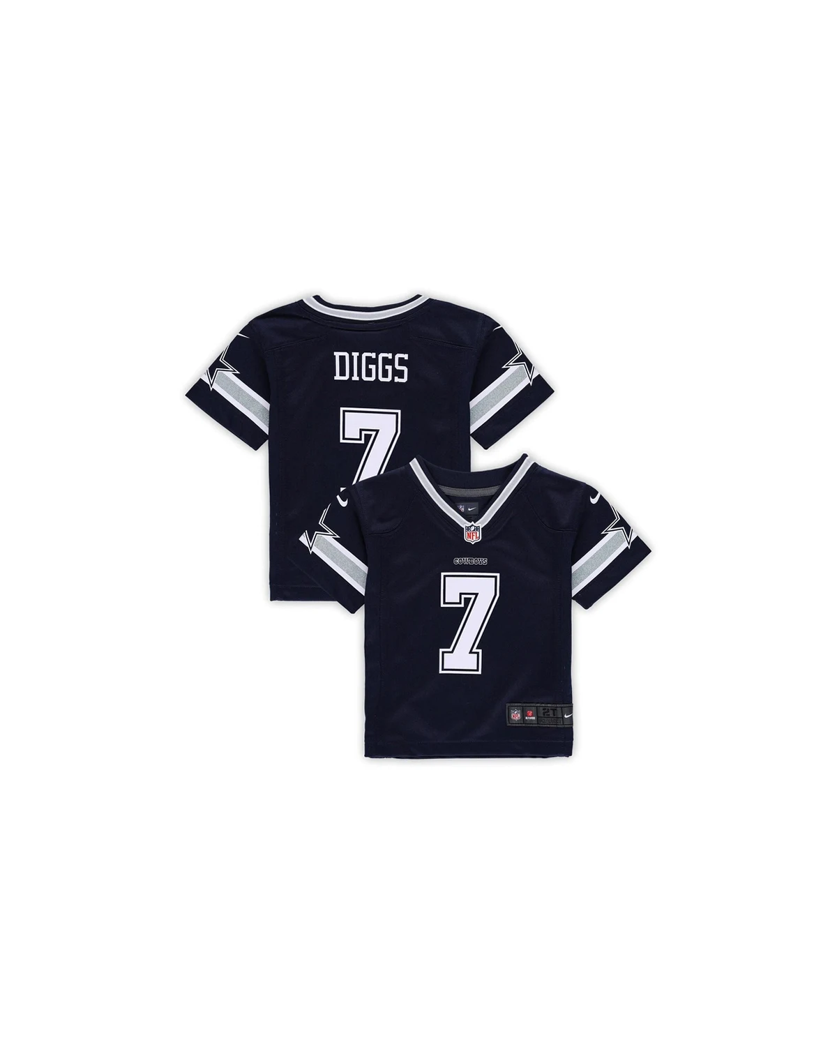 Toddler Boys and Girls Trevon Diggs Navy Dallas Cowboys Game Jersey