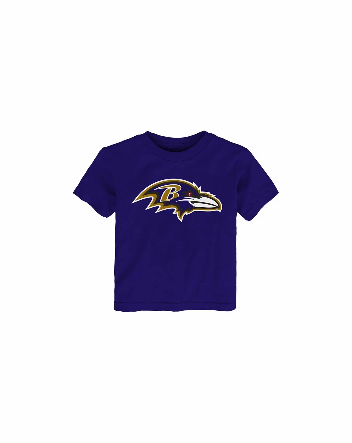 Toddler Boys and Girls Purple Baltimore Ravens Primary Logo T-shirt