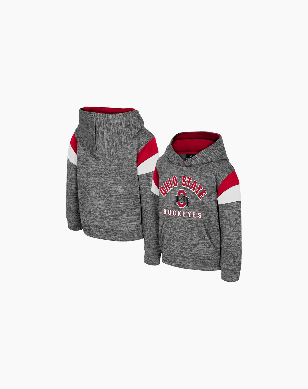 Toddler Gray Ohio State Buckeyes Wizard City Hoodie