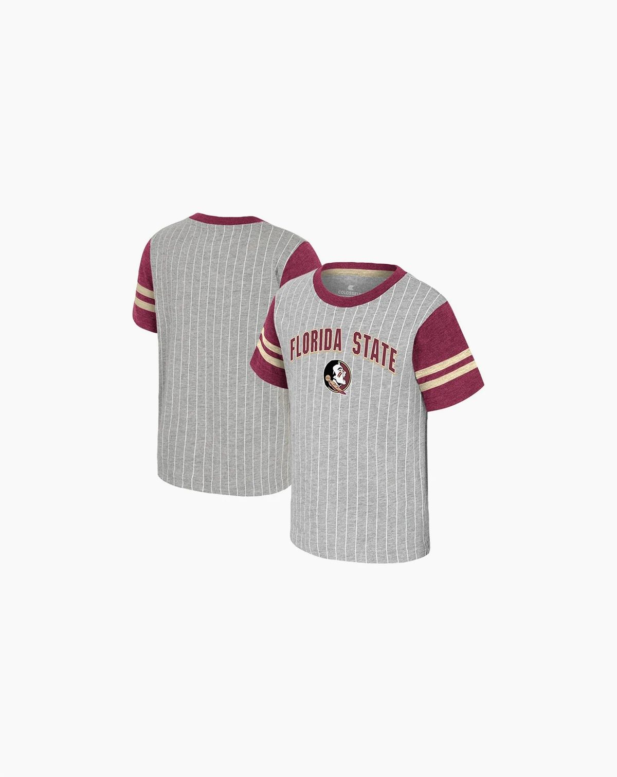 Toddler Heather Gray Florida State Seminoles Airball T-Shirt