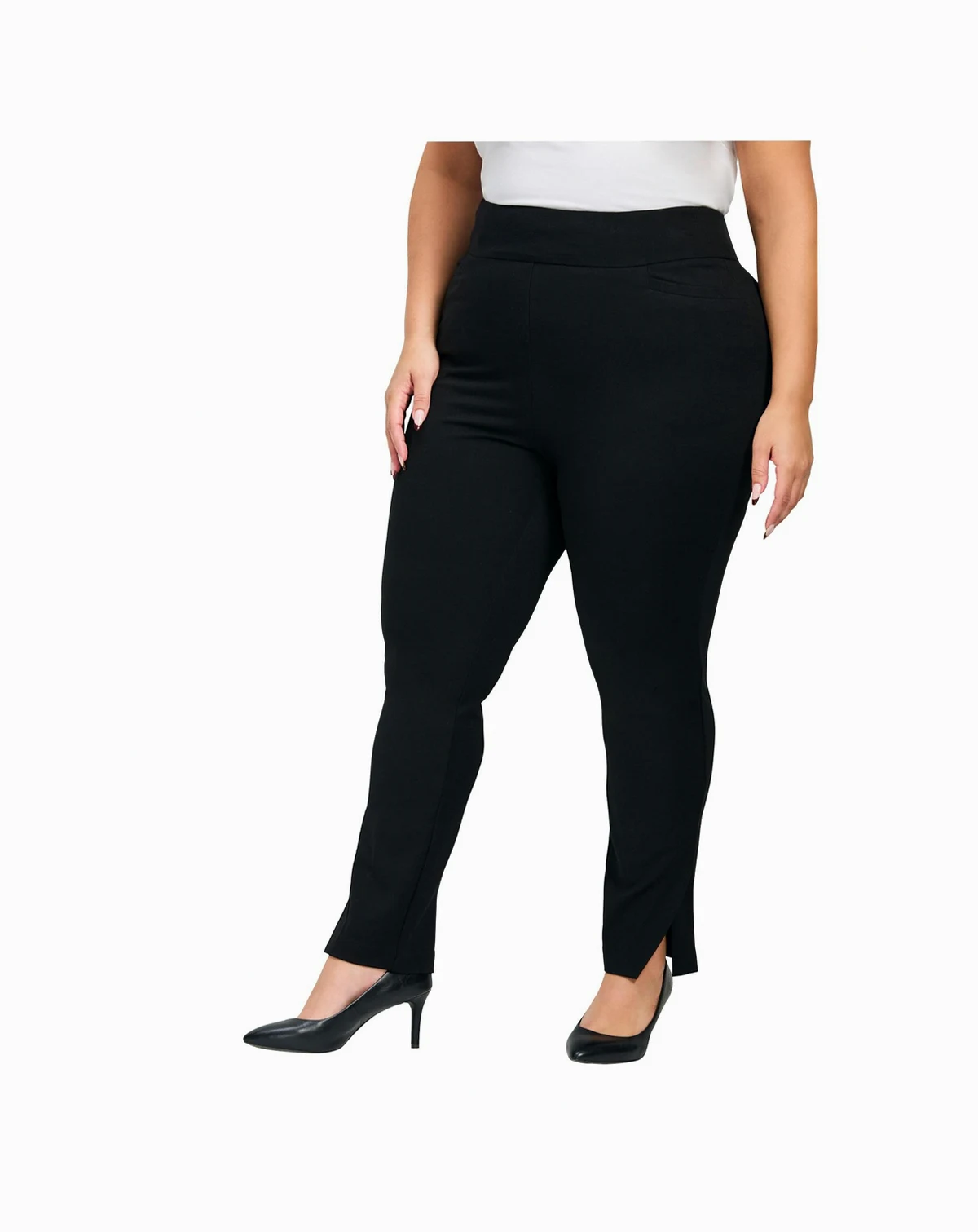 Women's Eva Split Detail Ponte Pant
