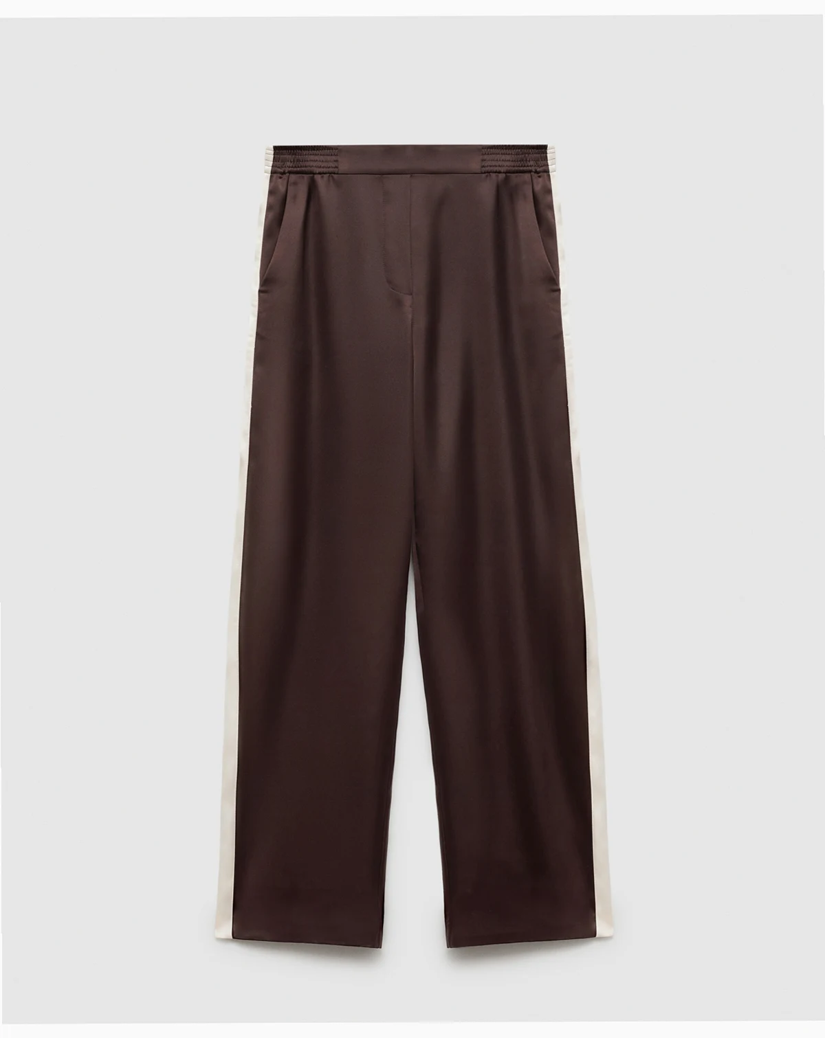 Women's Contrast Stripe Straight Pants
