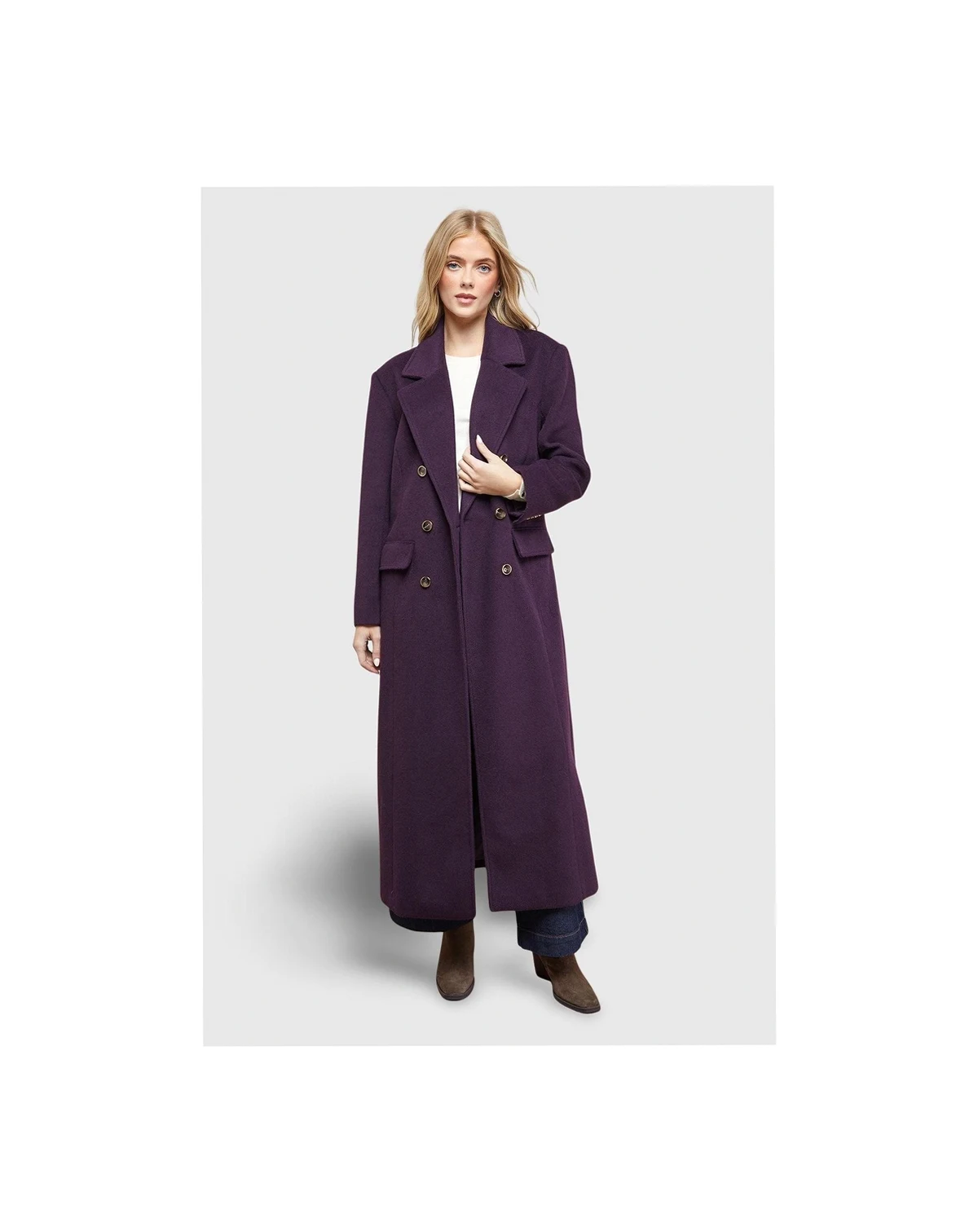 Women's Maxi Tailored Coat