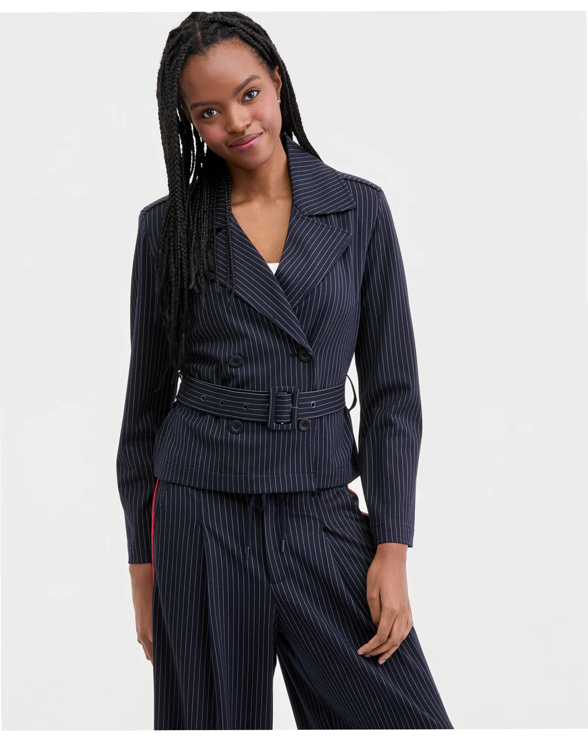 Women's Cropped Trench Jacket