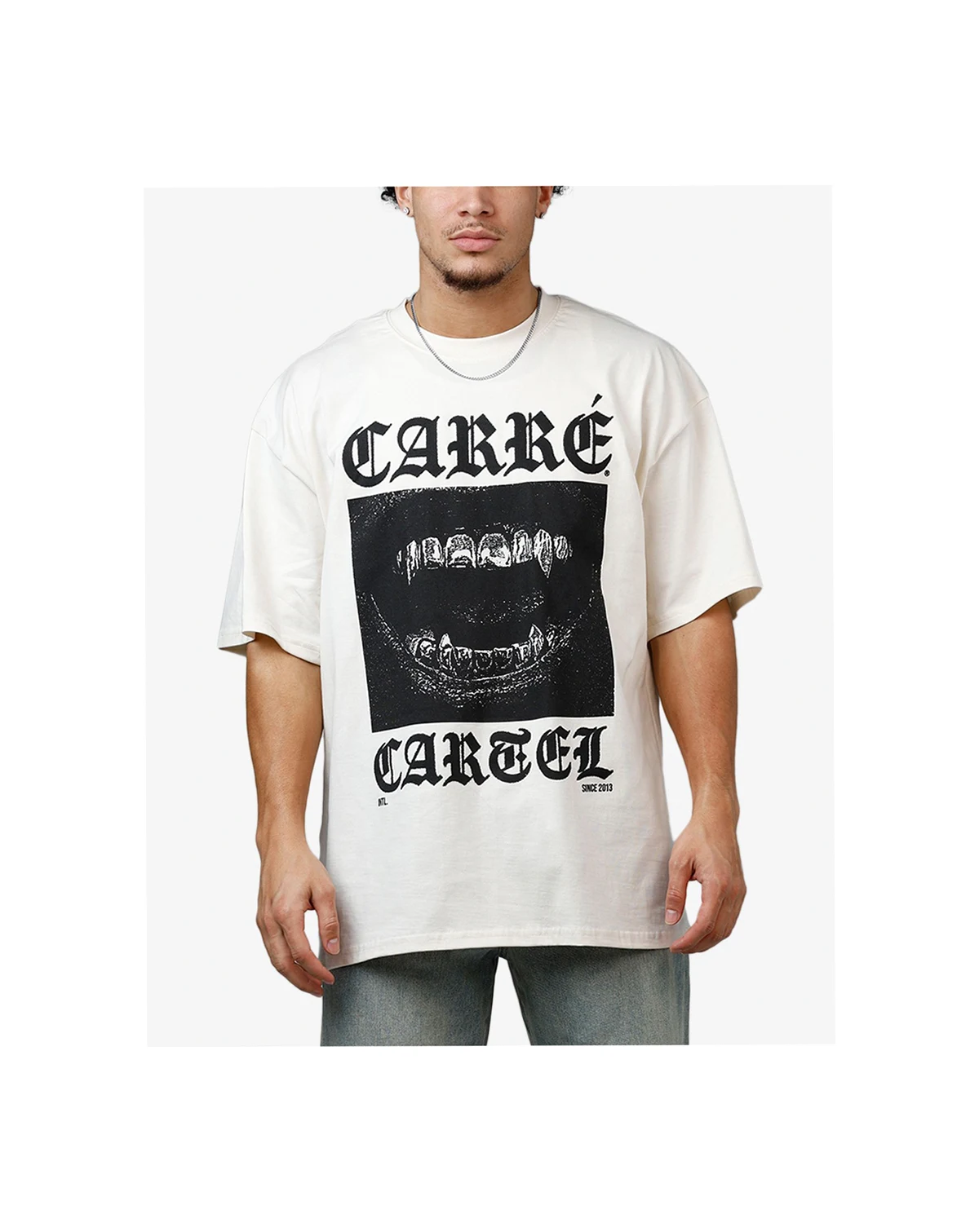 Men's Cartel T-Shirt, White - Small