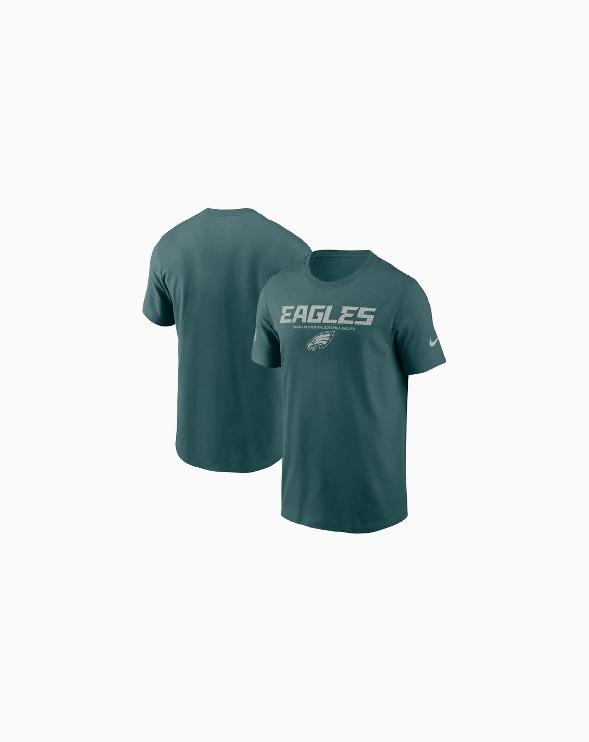 Men's Midnight Green Philadelphia Eagles Sideline Performance T-Shirt