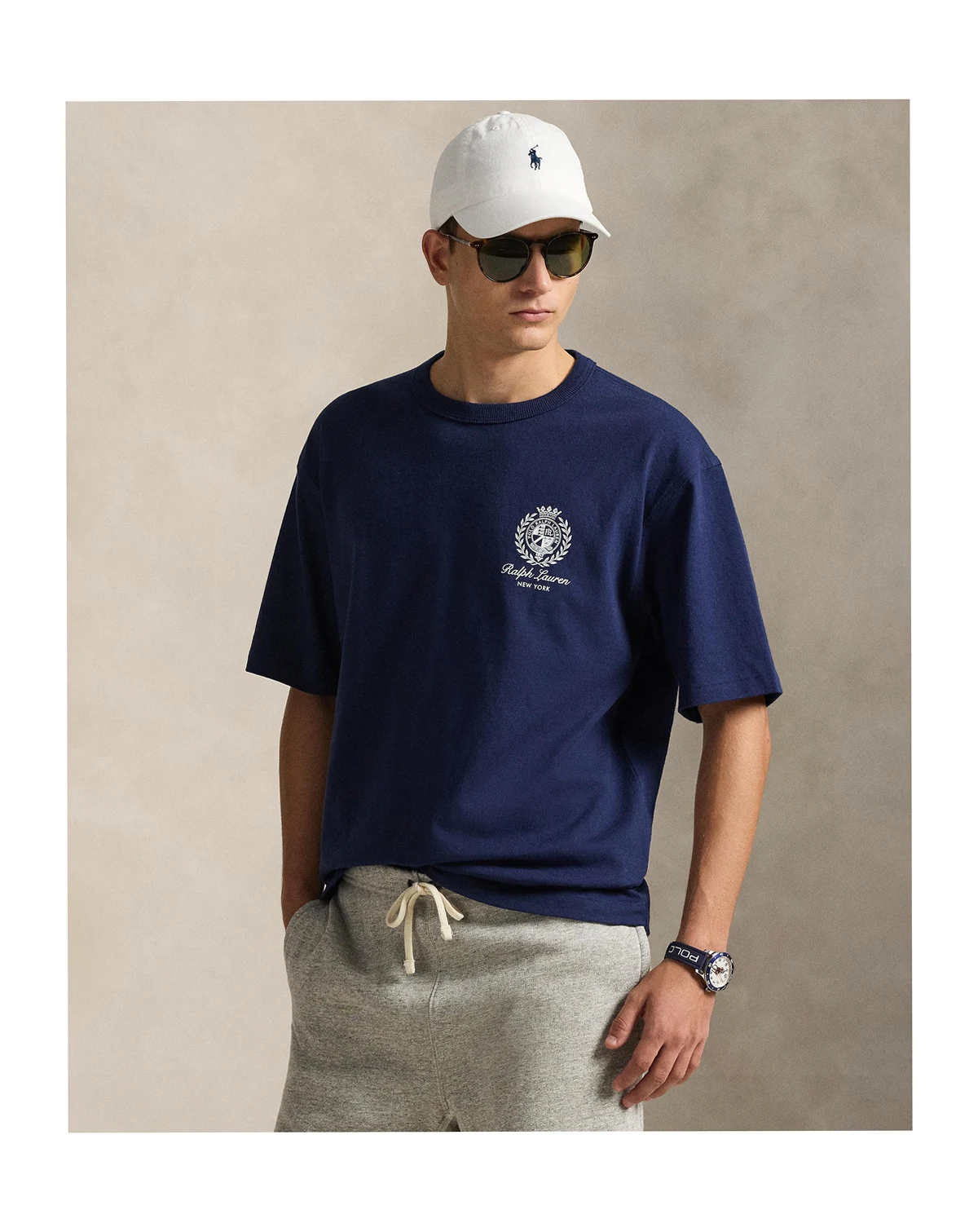 Men's Relaxed-Fit Jersey Graphic T-Shirt