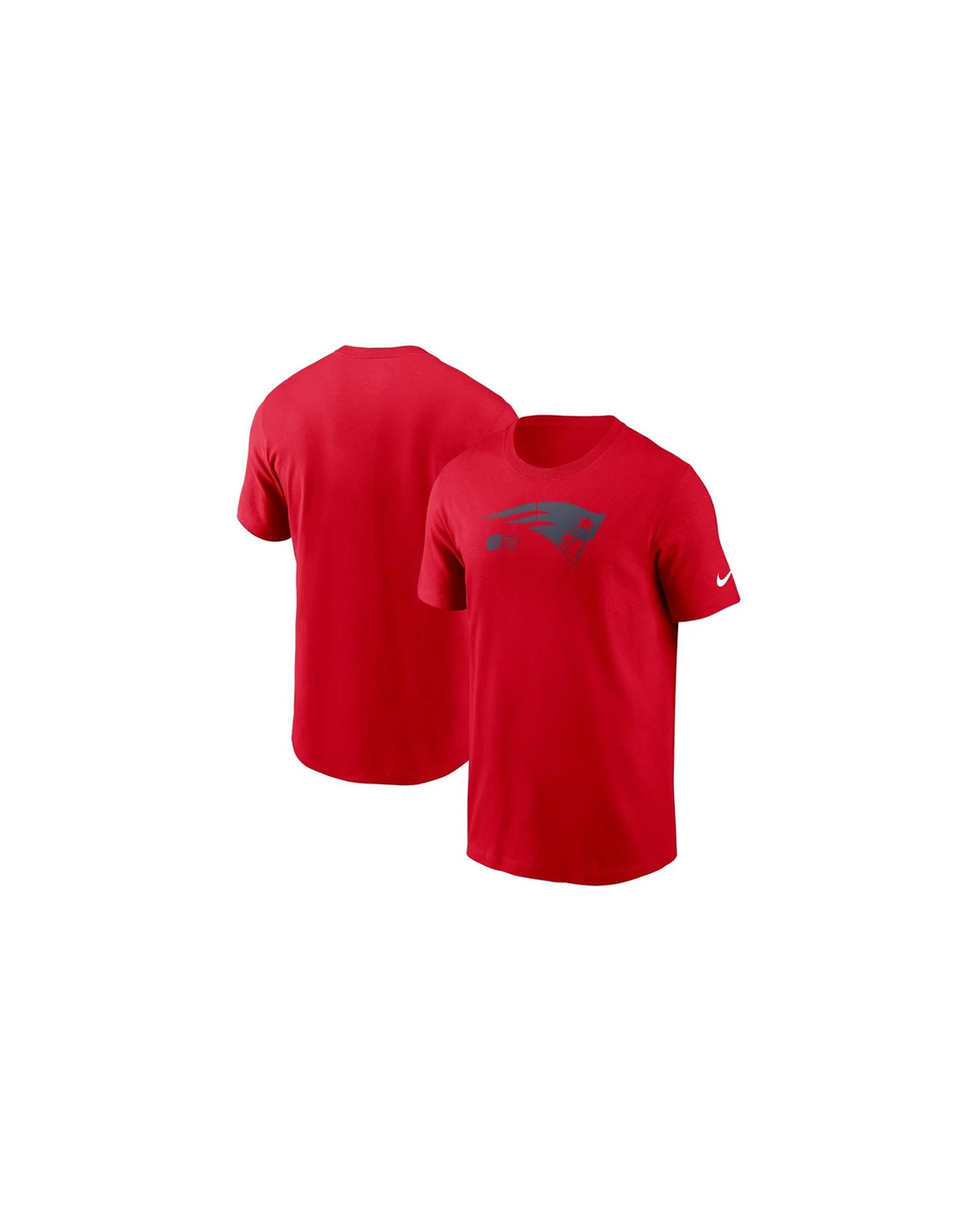 Men's Red New England Patriots Faded Essential T-Shirt
