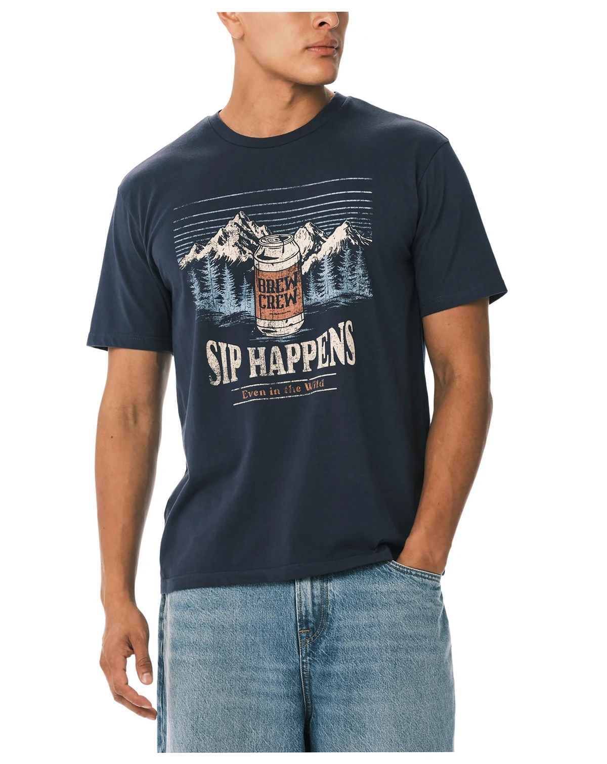 Men's Tappens Crewneck Graphic T-Shirt
