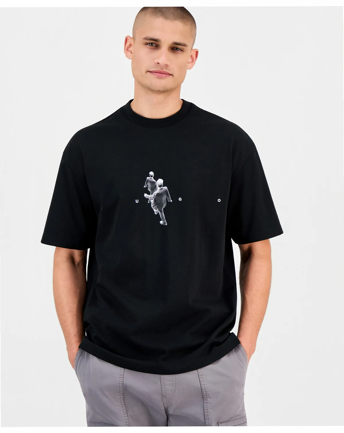 Men's Dollo Short-Sleeve Logo Graphic Crewneck T-Shirt