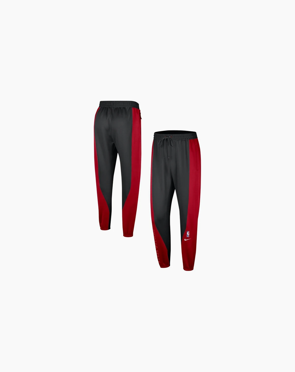 Men's Red, Black Chicago Bulls 2023/24 Authentic Showtime Pants