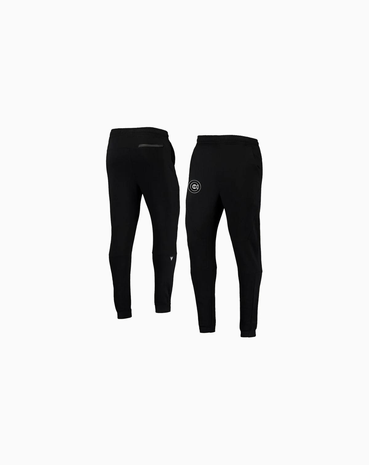Men's Black Chicago Cubs Tempo 22 Fleece Pants