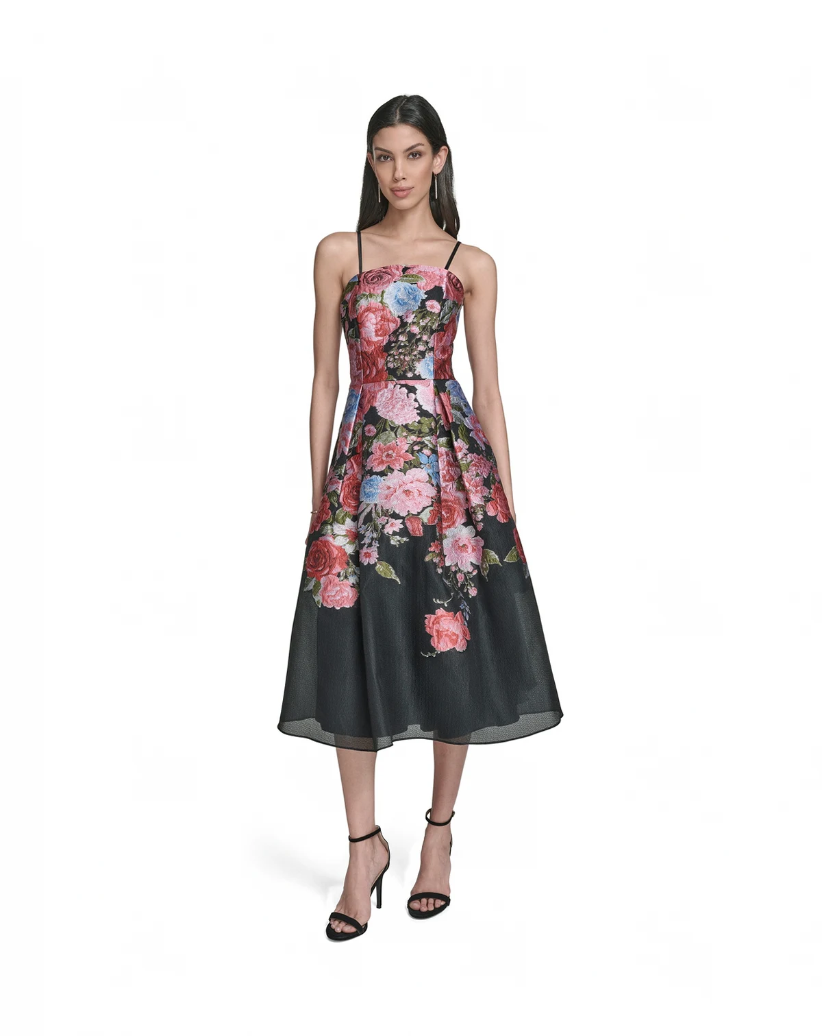 Women's Strapless Midi Dress