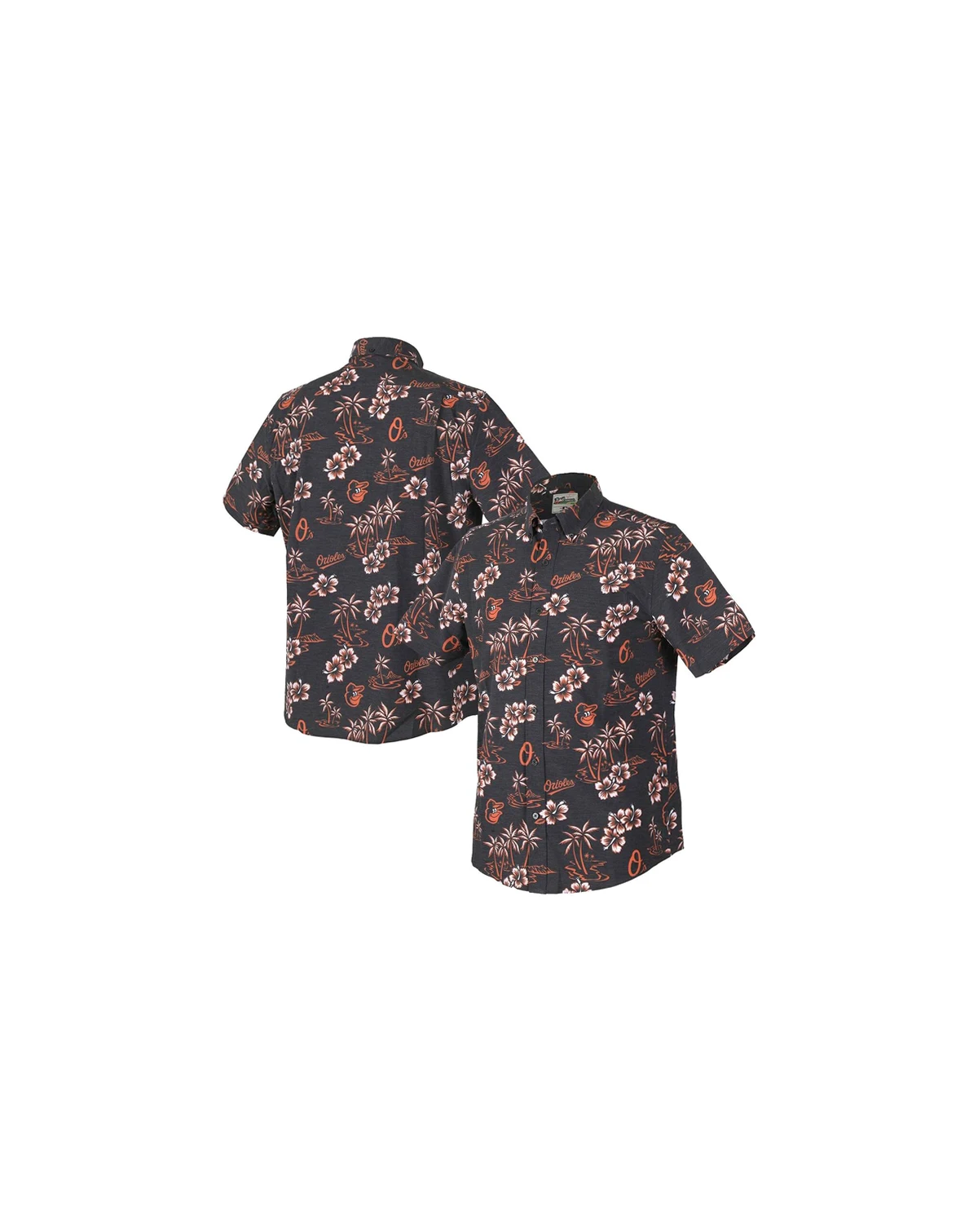 Men's Black Baltimore Orioles Kekai Performance Button-Up Shirt