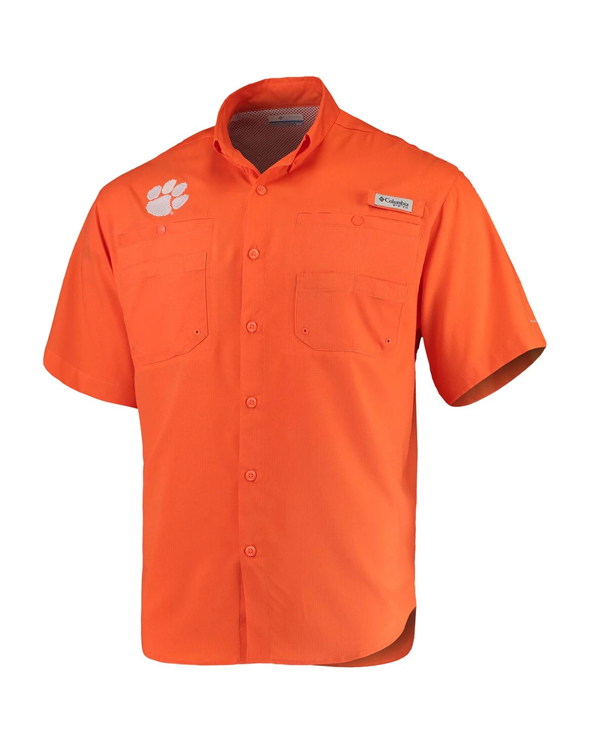 Men's Orange Clemson Tigers Tamiami Shirt