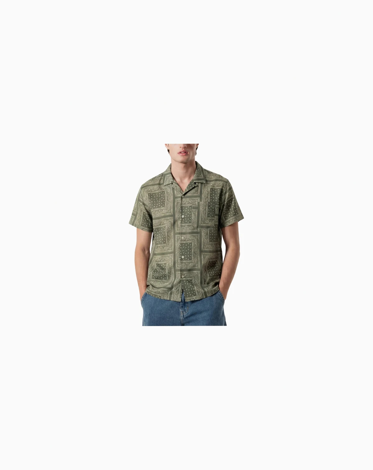 Men's Bandana Camper Shirt