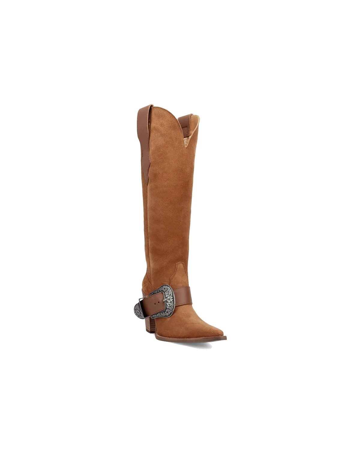Women's Shoe Designed With Suede/Polyester (Yeehottie) - Boots