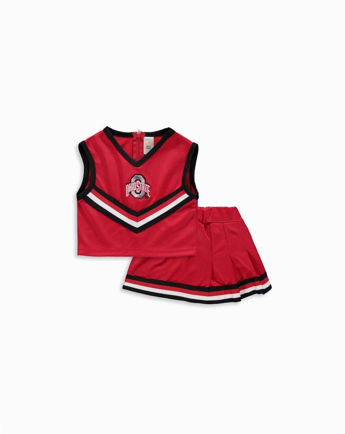Toddler Girls Scarlet Ohio State Buckeyes Two-Piece Cheer Set