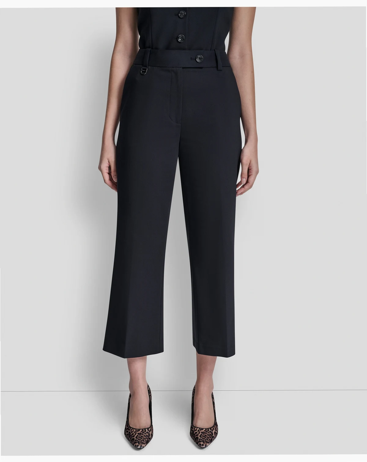Women's Pintuck Straight Fit Pants