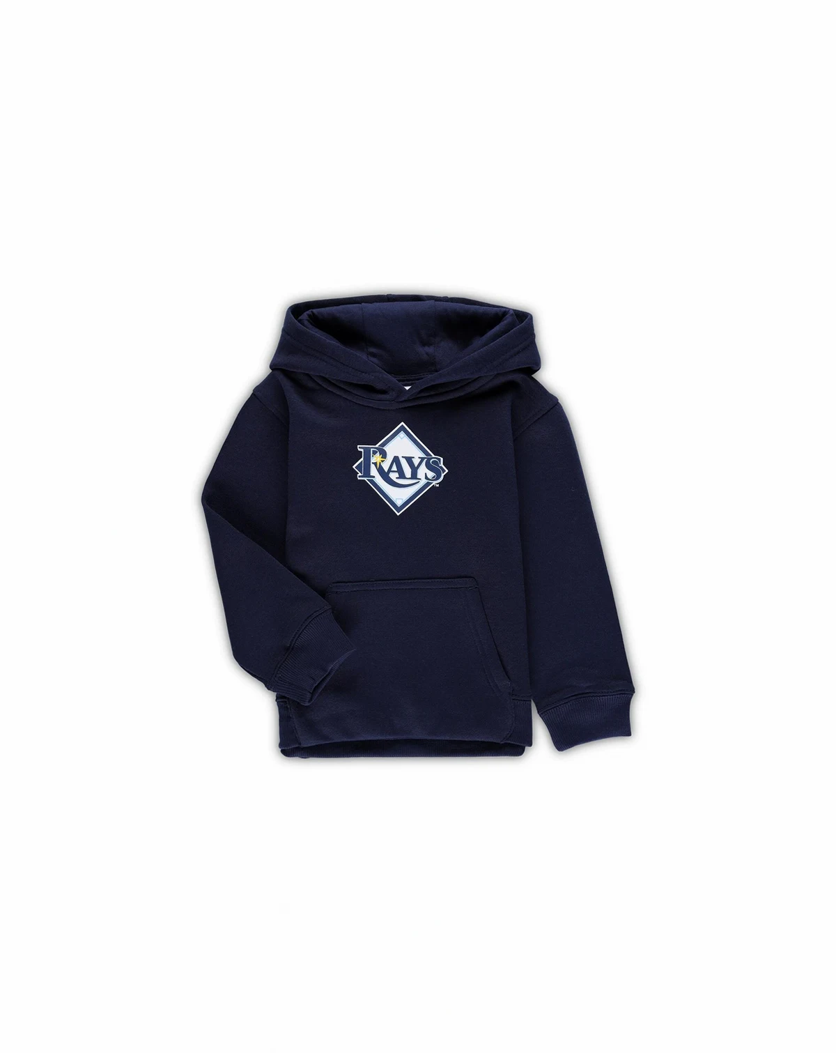 Toddler Boys and Girls Navy Tampa Bay Rays Team Primary Logo Fleece Pullover Hoodie
