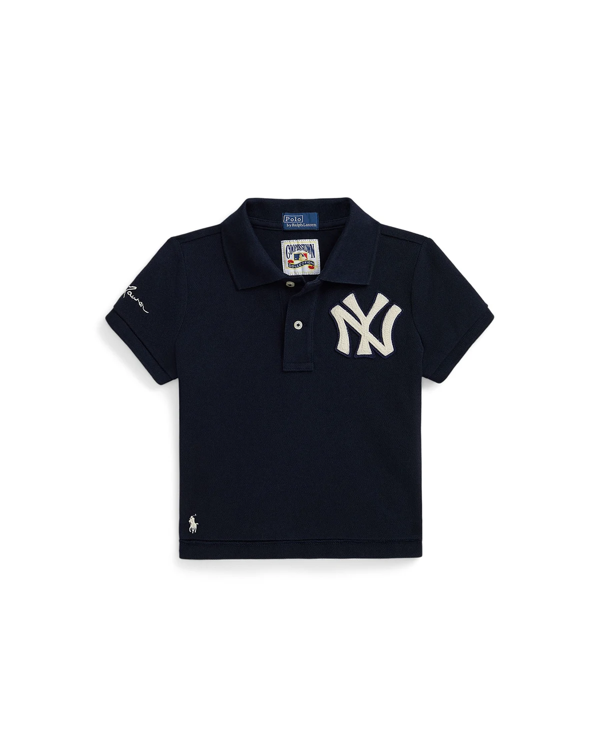 Girls' 2T-6X Short-Sleeve Yankees Polo Shirt