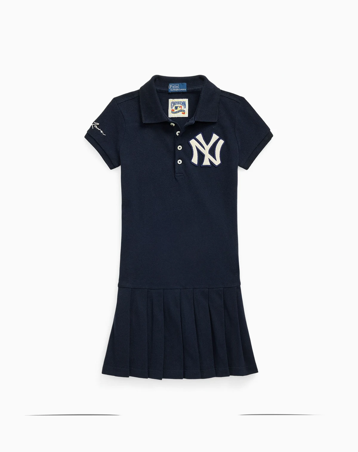 Toddler and Little Girls Yankees Polo Dress