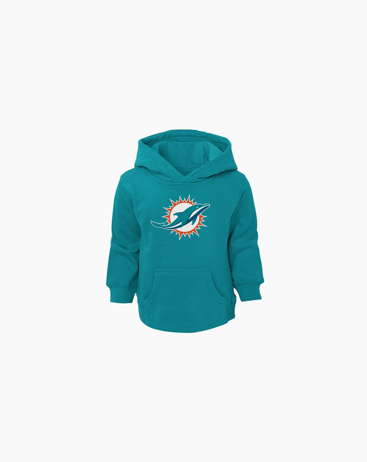 Toddler Boys and Girls Aqua Miami Dolphins Logo Pullover Hoodie