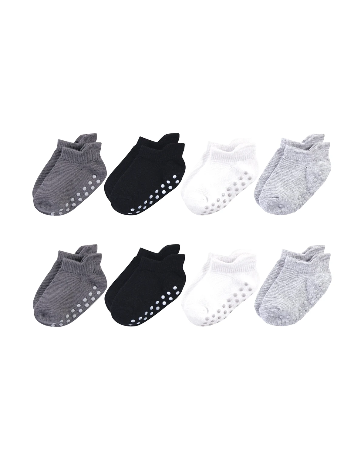 Safe Steps Natural Cotton Socks with Non Skid Grip